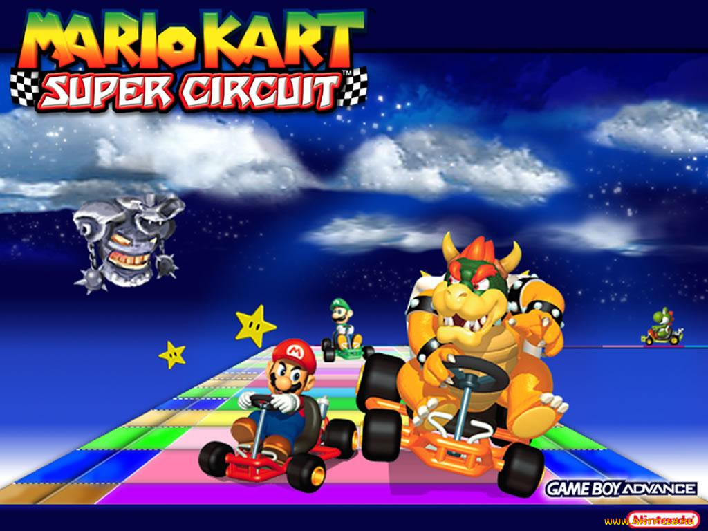 Обои MARIO KART SUPER CIRCUIT Видео Игры Mario Kart: Super Circuit, обои  для рабочего стола, фотографии mario, kart, super, circuit, видео, игры  Обои для рабочего стола, скачать обои картинки заставки на рабочий